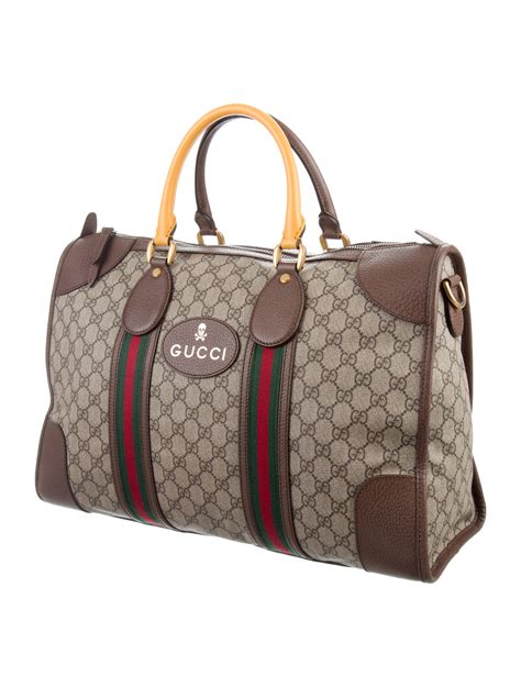 pre owned gucci duffle bag|Gucci duffle bag for women.